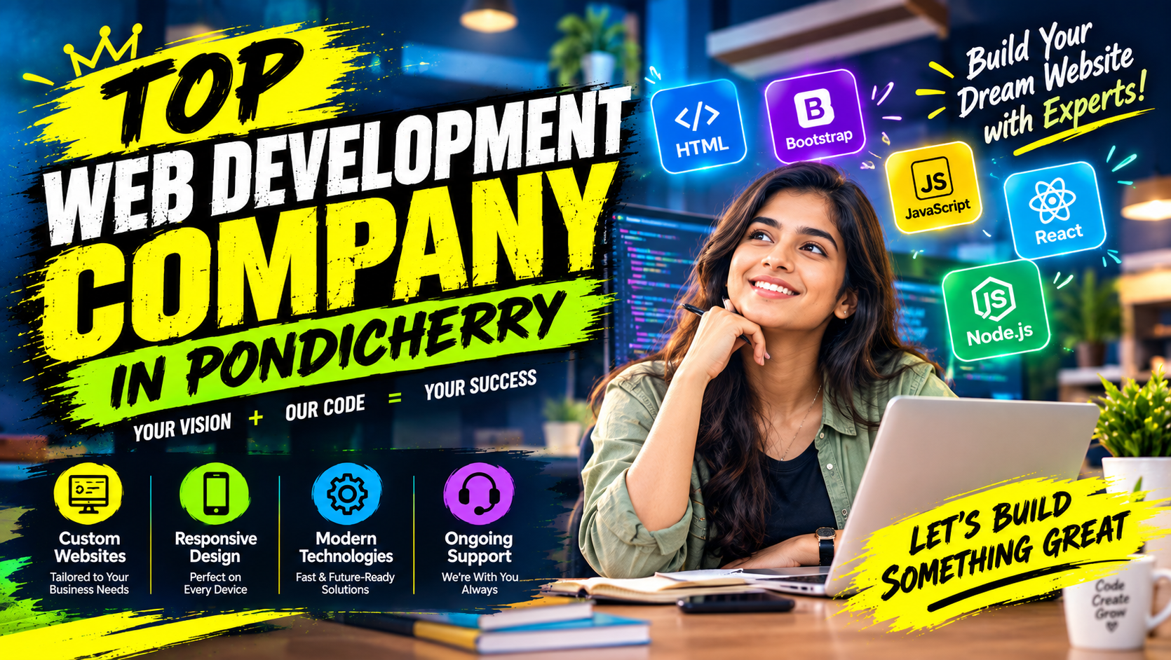 Top Web Development Company in Pondicherry providing custom website development solutions