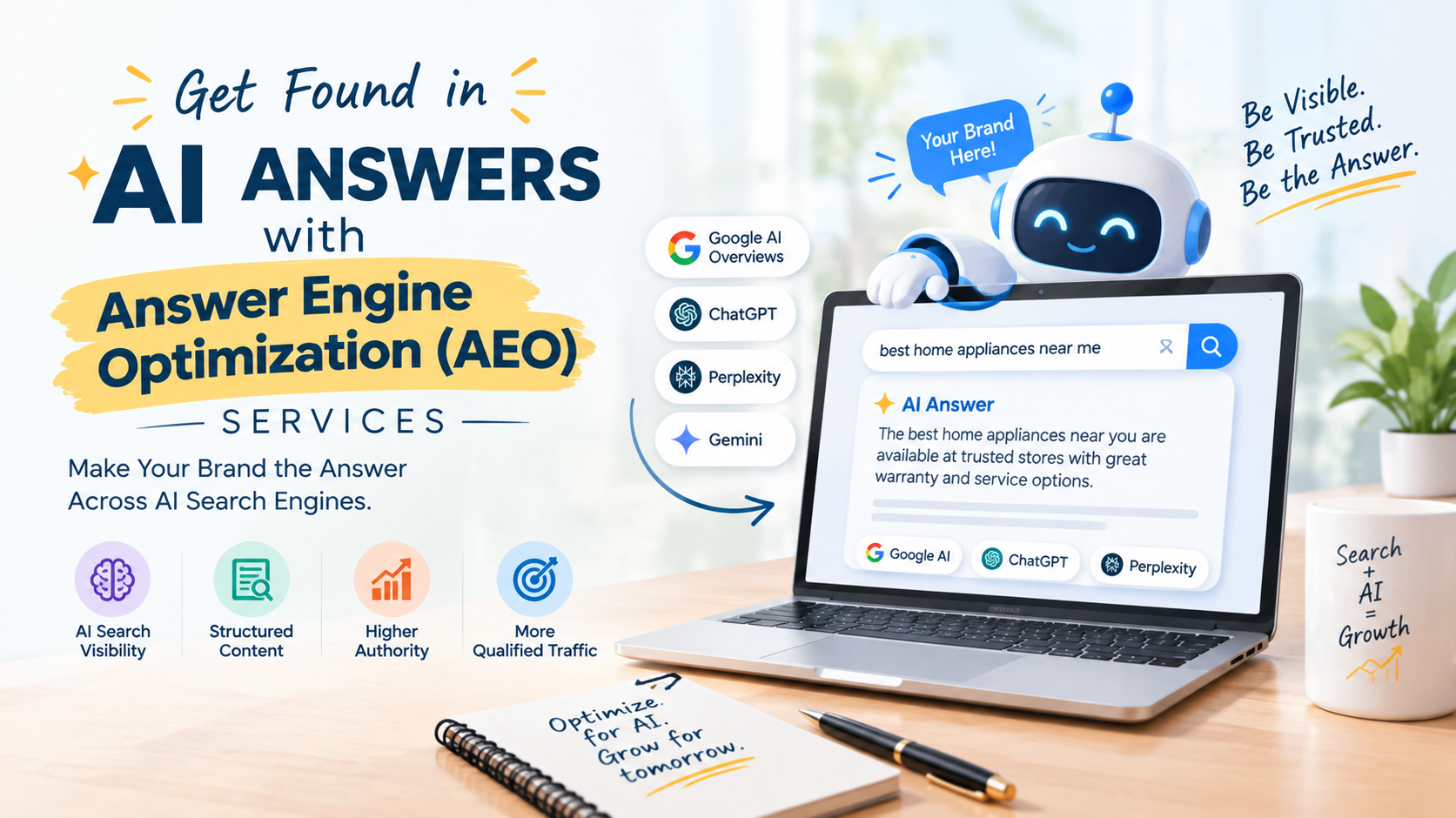 Answer Engine Optimization AEO Services for AI Search Growth
