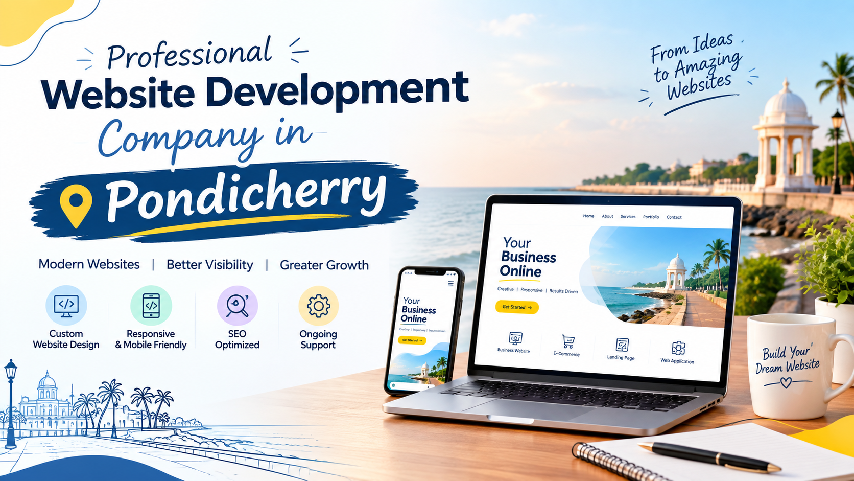 Website Development Company in Pondicherry for Business Growth