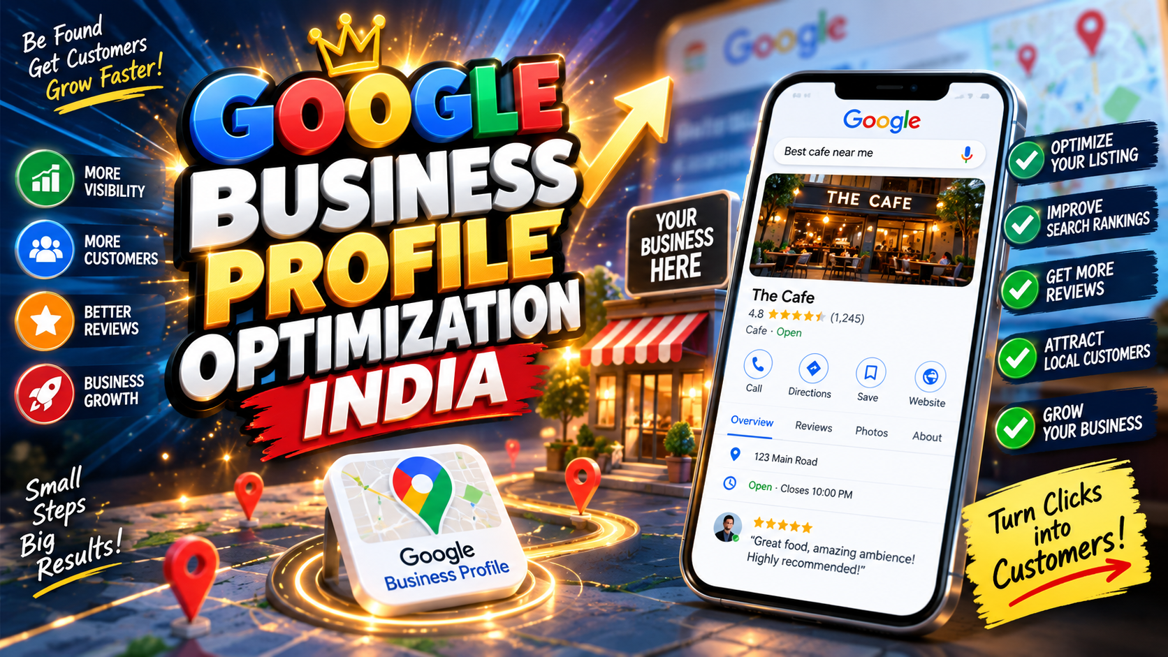 Google Business Profile Optimization in India for Local Growth