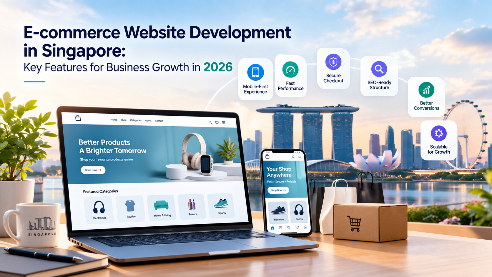 E-commerce website development features for Singapore businesses in 2026