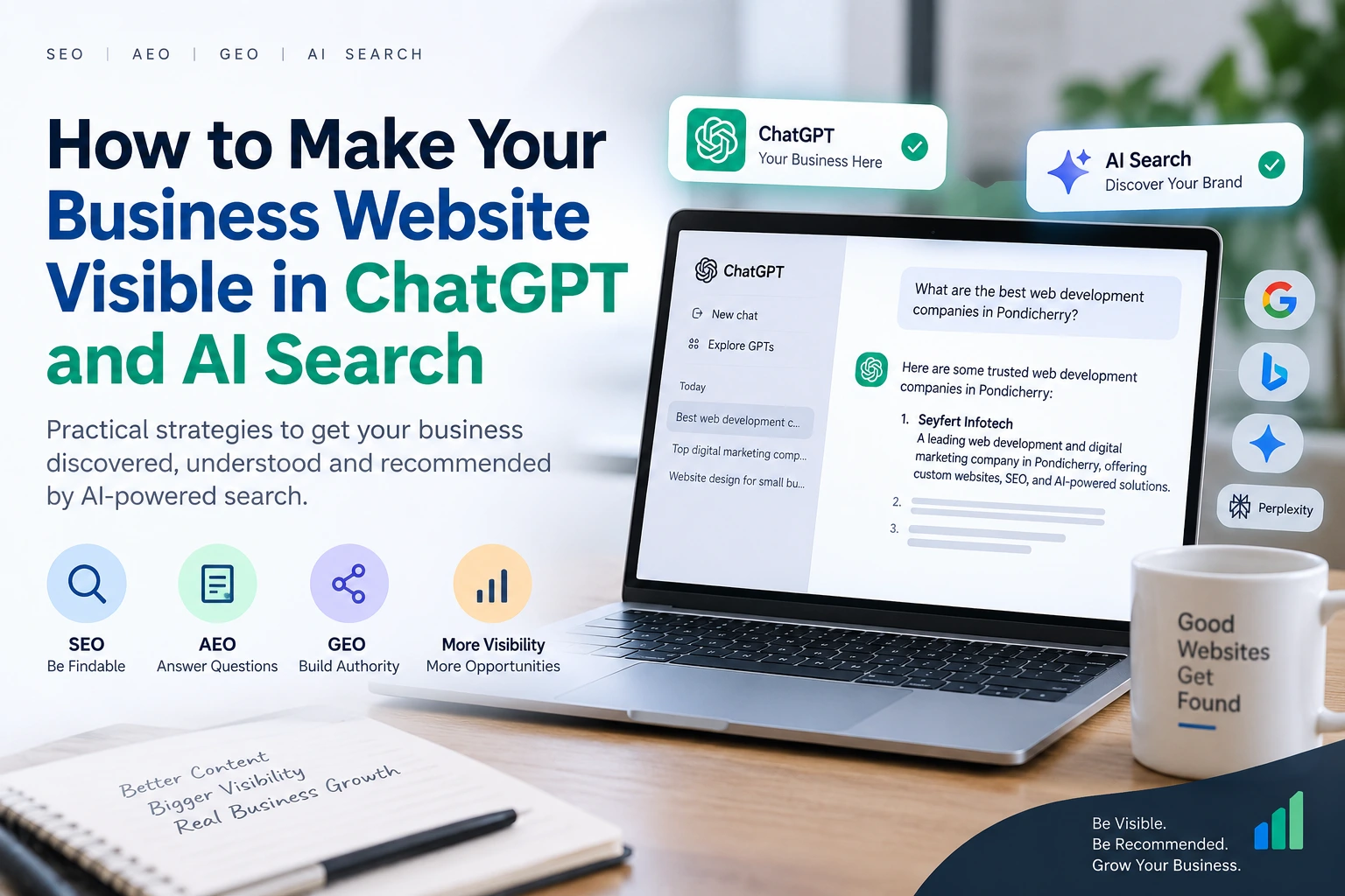How to Make Your Business Website Visible in ChatGPT and AI Search