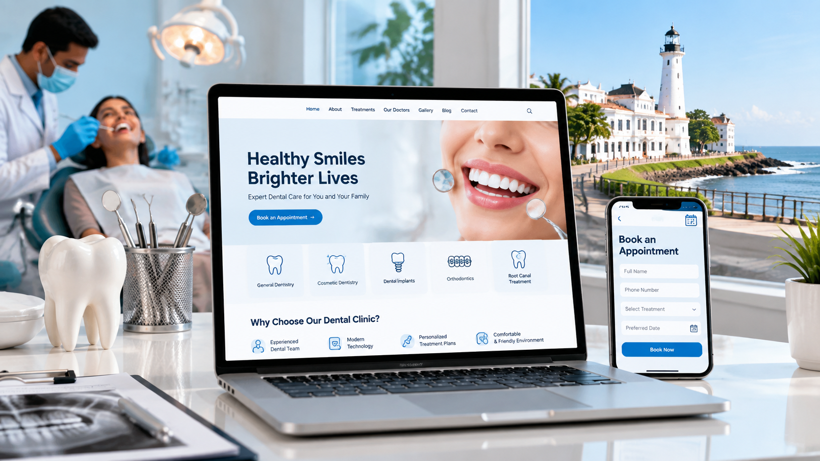 Best Dental Clinic Website Making Company in Pondy