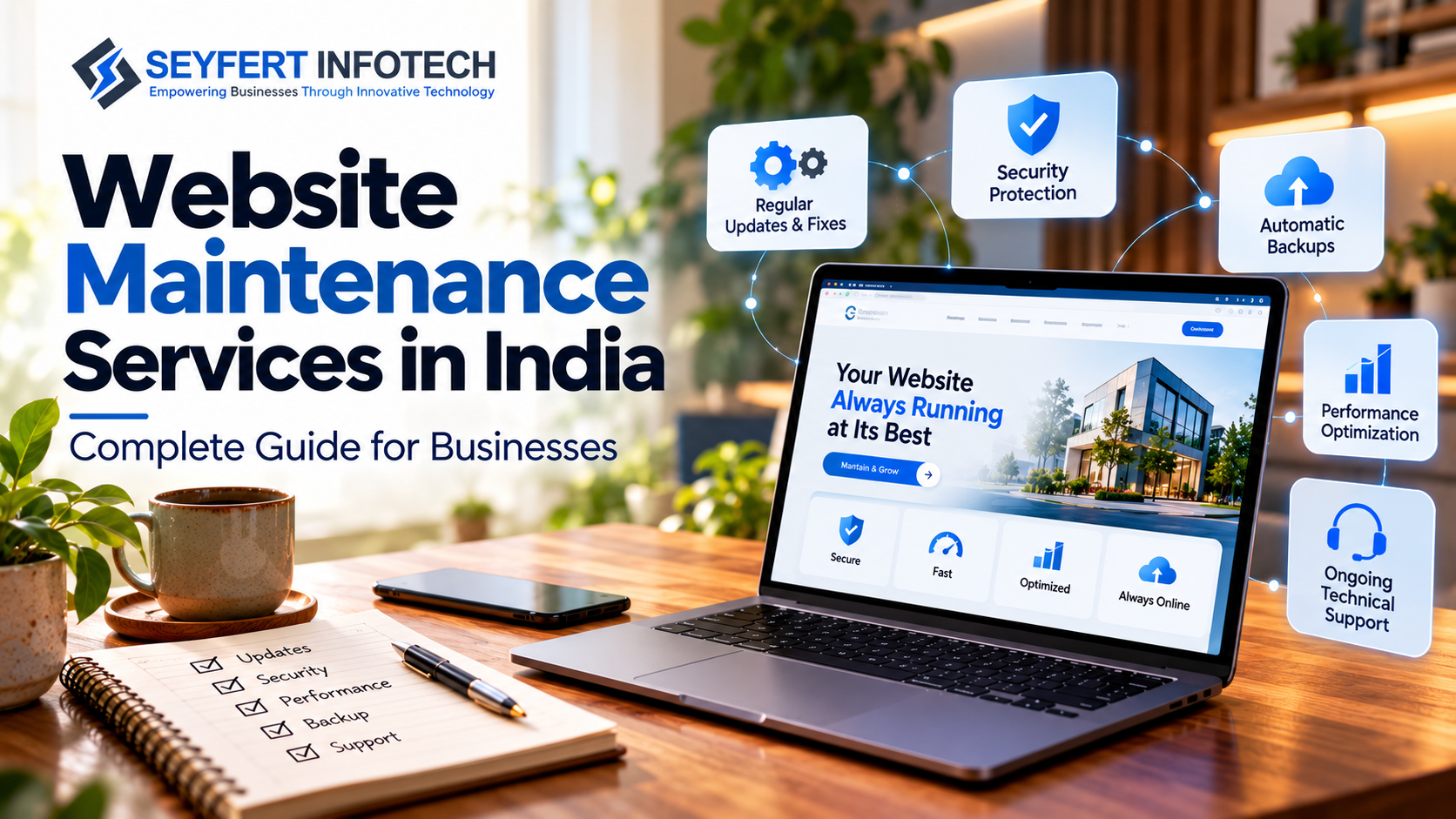 Website Maintenance Services in India for Secure Business Websites