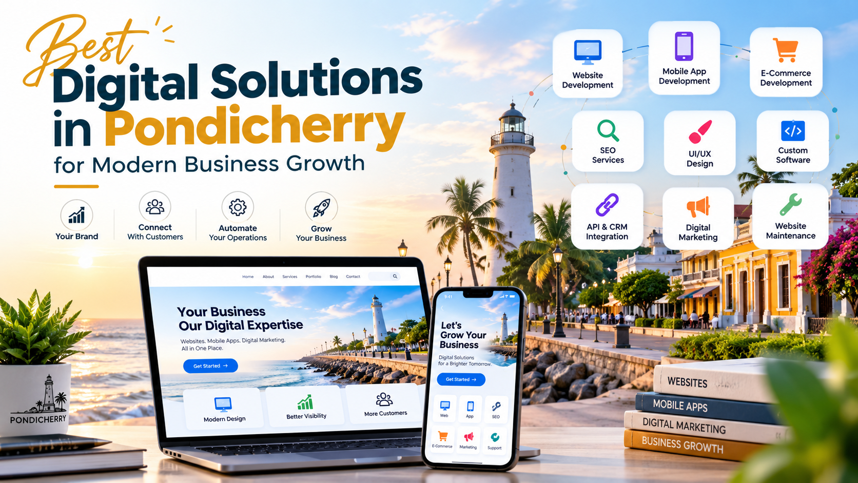 Best digital solutions in Pondicherry for modern business growth
