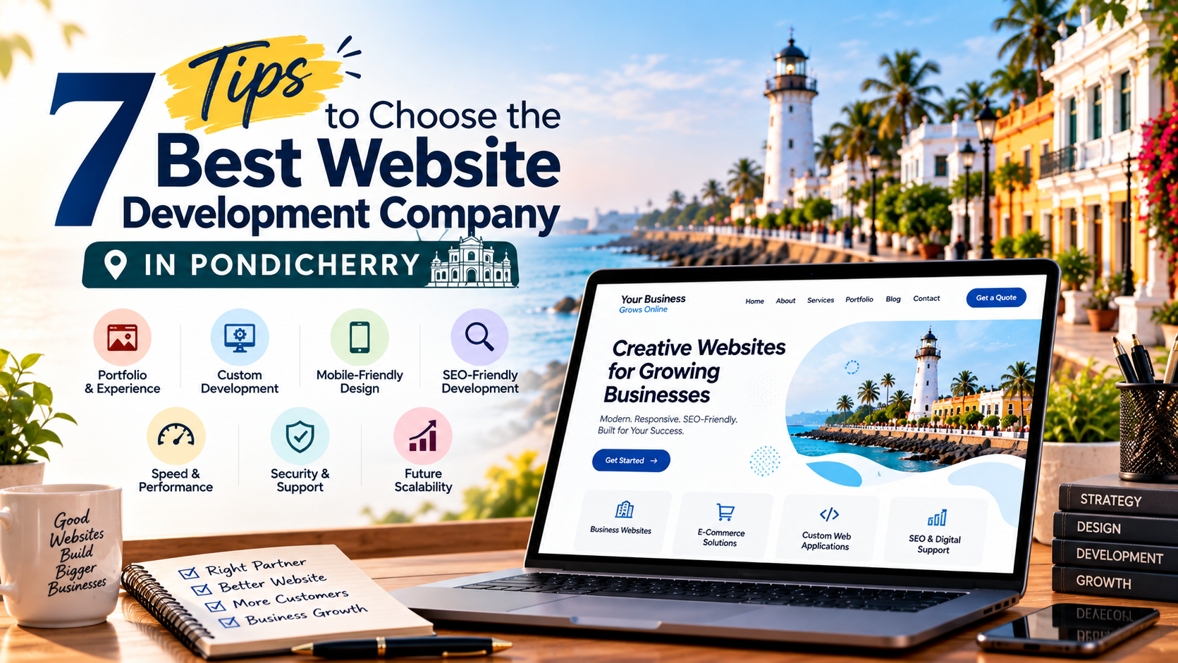 7 Tips to Choose the Best Website Development Company in Pondicherry