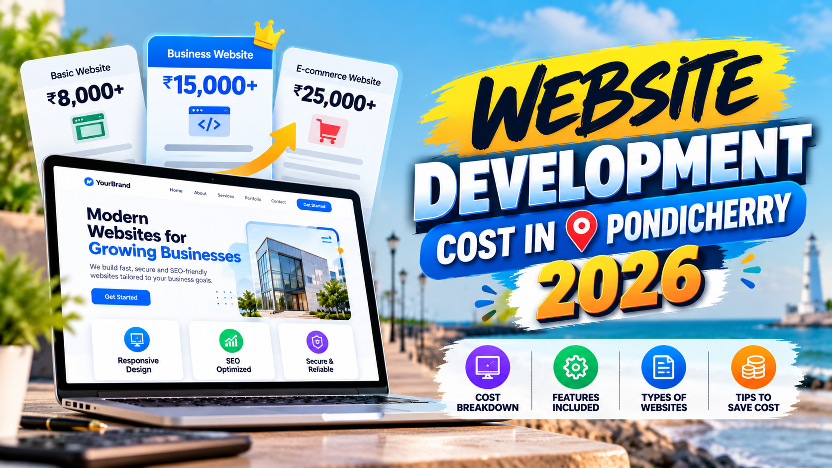 Website Development Cost in Pondicherry: Complete 2026 Guide