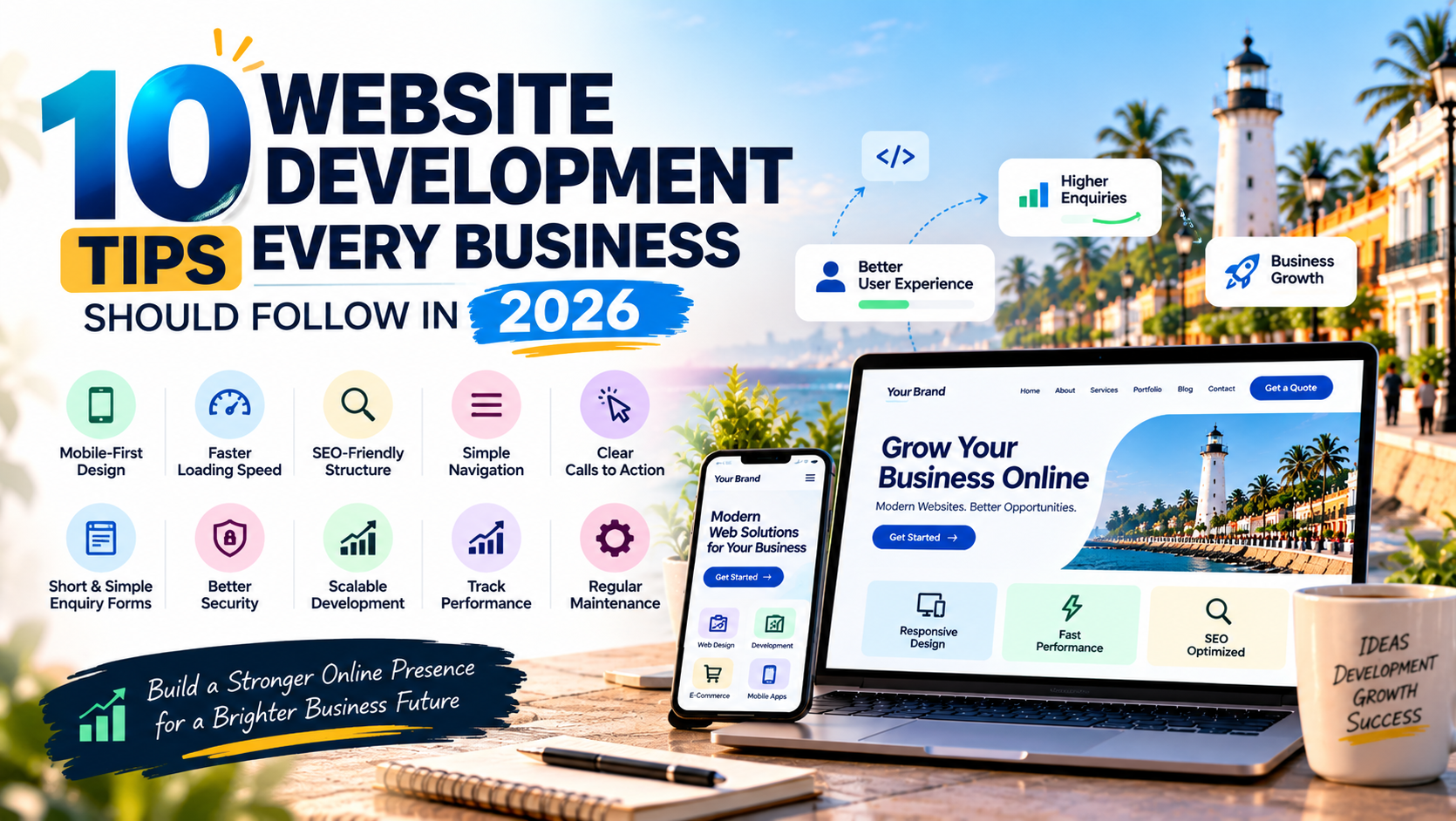 10 Website Development Tips Every Business Should Follow in 2026