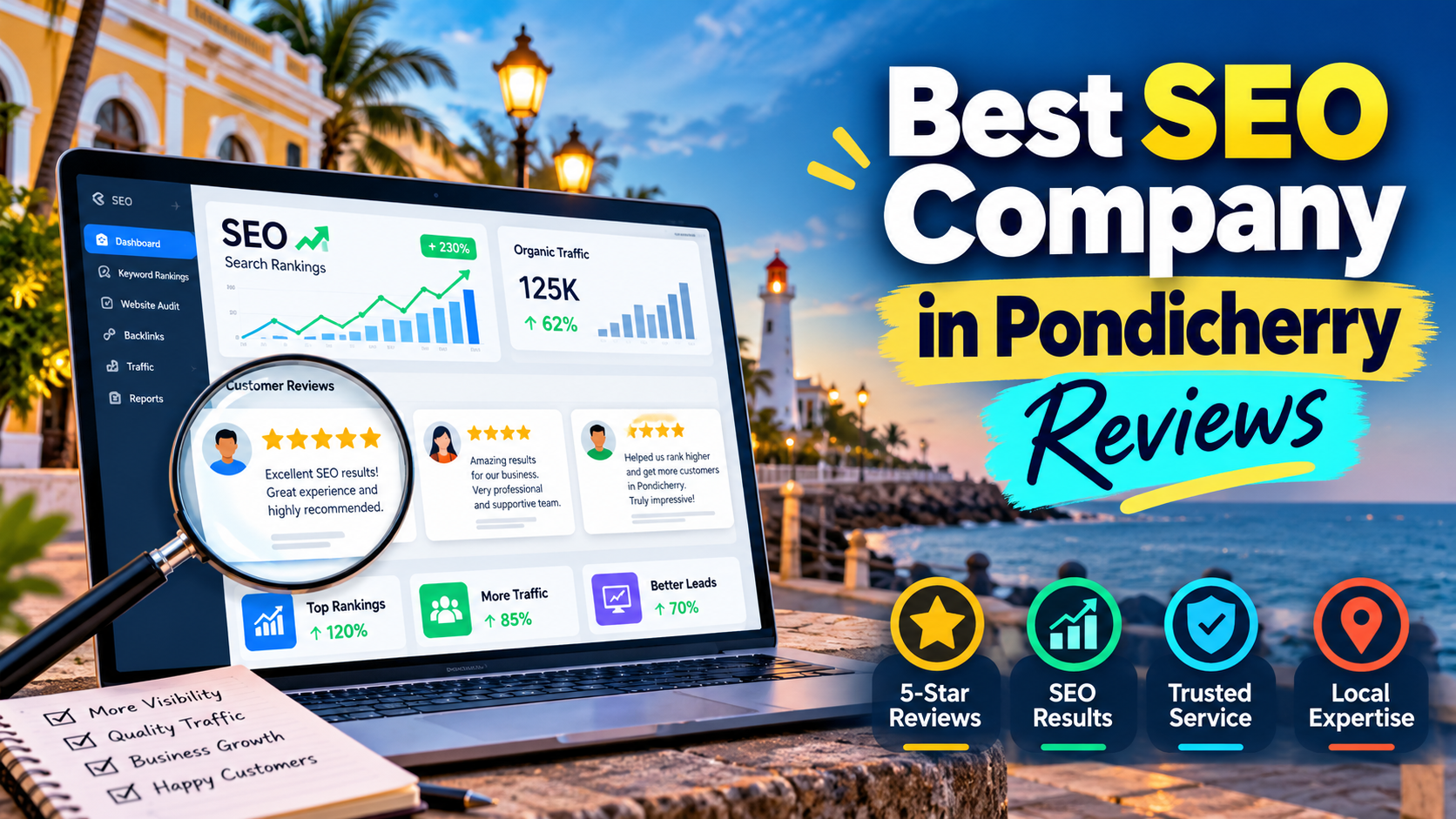 Best SEO Company in Pondicherry Reviews: Complete 2026 Guide