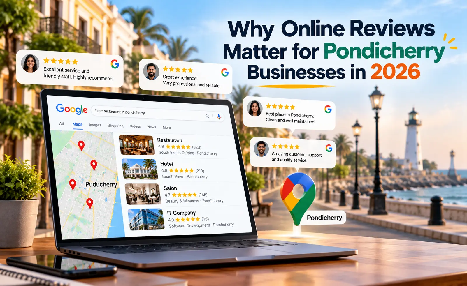 Why Online Reviews Matter for Pondicherry Businesses in 2026