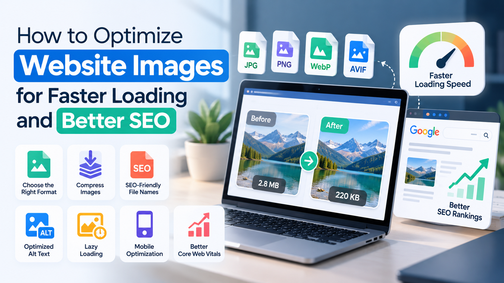 How to Optimize Website Images for Faster Loading and Better SEO
