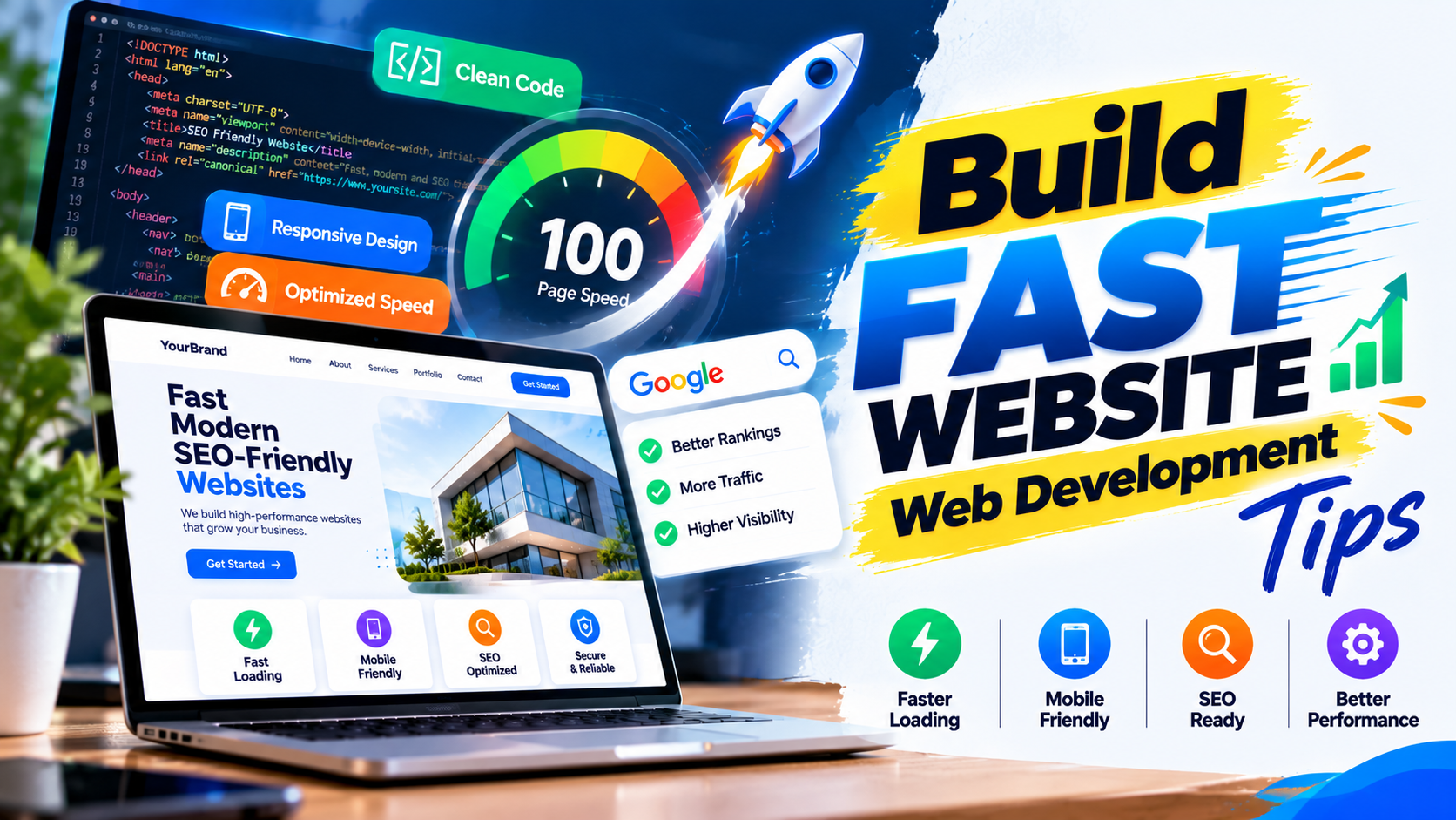 Web development tips for building a fast website