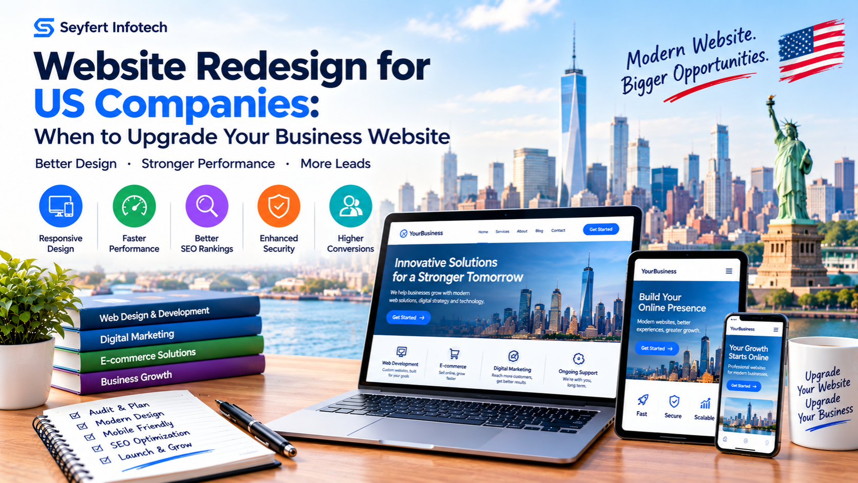 Website Redesign for US Companies: When to Upgrade Your Business Website